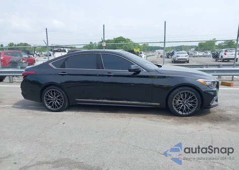 2018 Genesis G80 3.3T Sport z USA, uszkodzony, nr VIN KMHGN4JB5JU241632